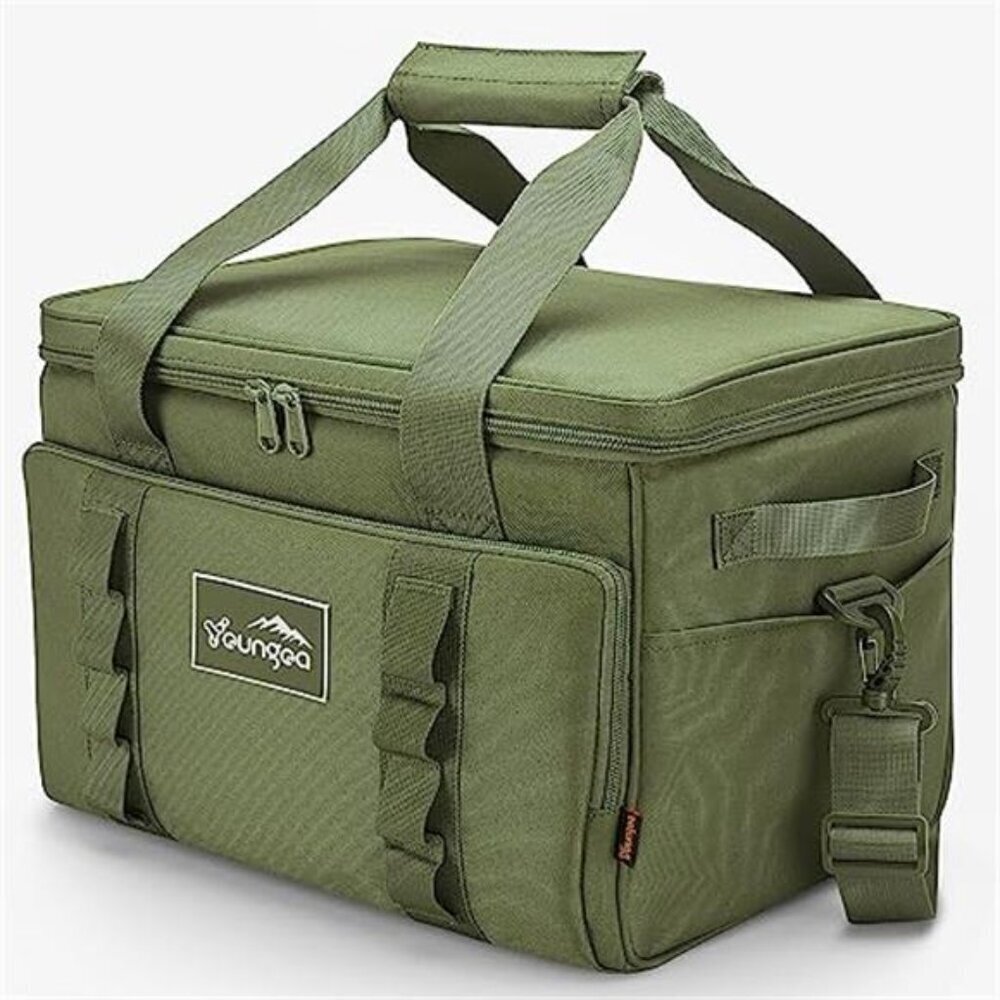 Soft Cooler Bag 48-Can Insulated Leakproof Large Collapsible